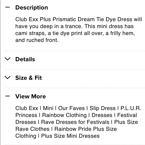 Adorable tie die super stretchy worn once for 2 hrs - Picture 5 of 6